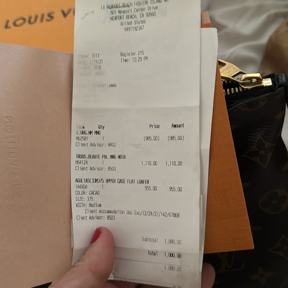 Louis Vuitton Monogram Pallas Beauty Case Black - Picture 2 of 7